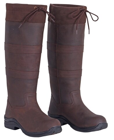 Cavallino Leather Country Long Boots