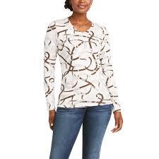 Ariat Print LS Tee